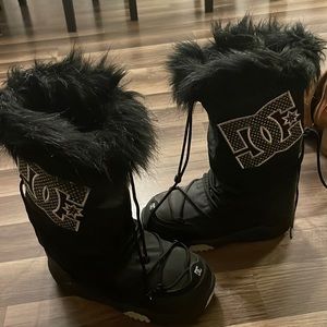 DC snow boot in black